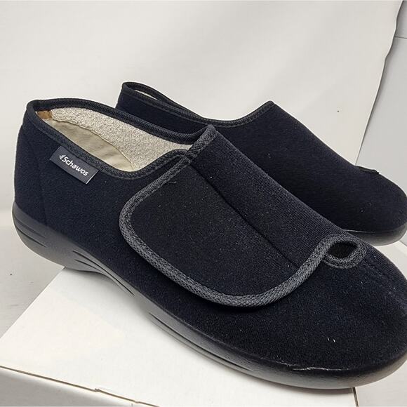 New Schawos Comfort Shoes Stretch Orthopedic Wide Slipons Diabetic 7014 Seniors - Picture 4 of 11